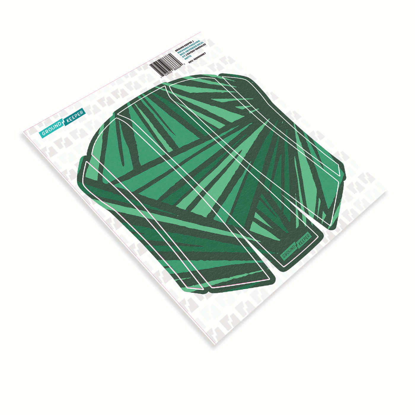 RockShox Bolt-On Pike/Lyrik Fender Decal Kit Rayday Emerald
