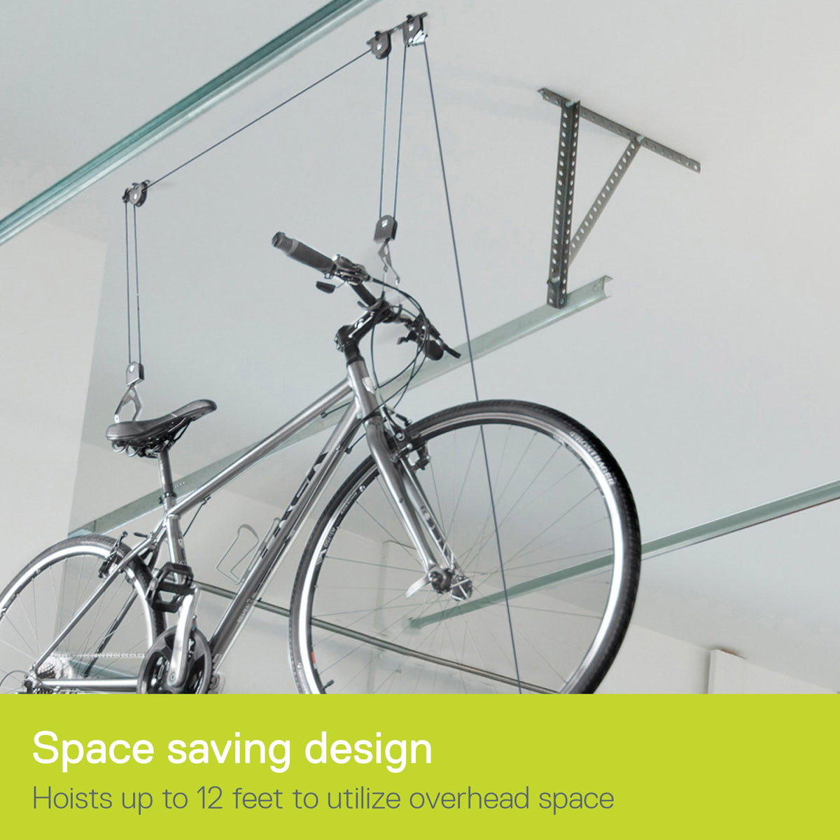 Single Bike Ceiling Hoist with Straps (Copy)