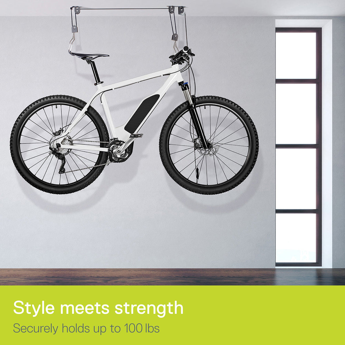 Single Bike Ceiling Hoist with Straps (Copy)