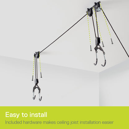 Single Bike Ceiling Hoist with Straps (Copy)