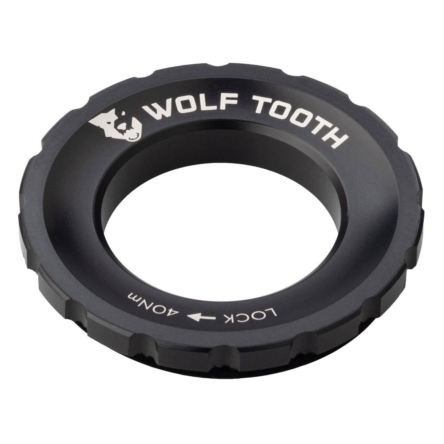 Centerlock Rotor Lockring – External Spline Black