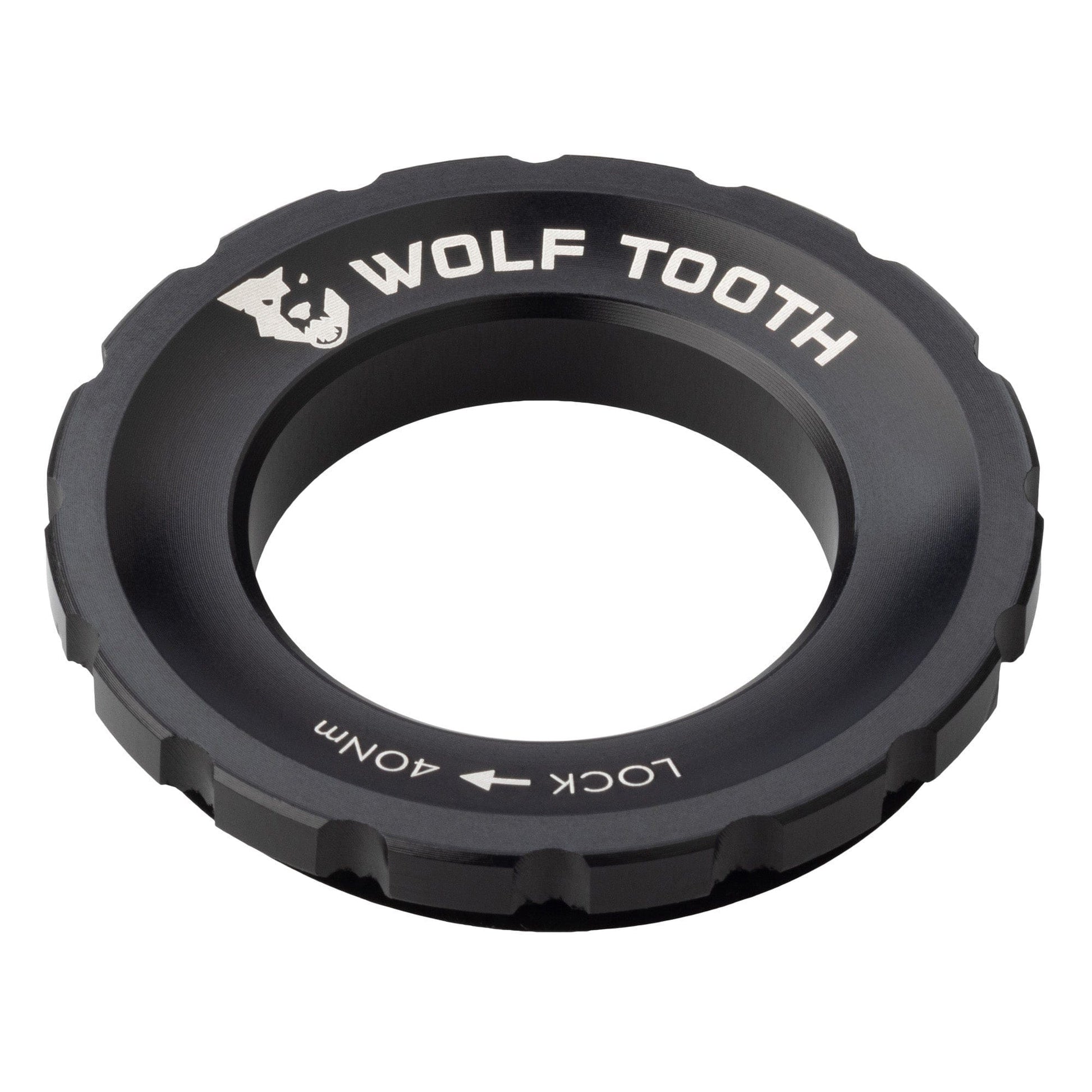 Centerlock Rotor Lockring – External Spline Black