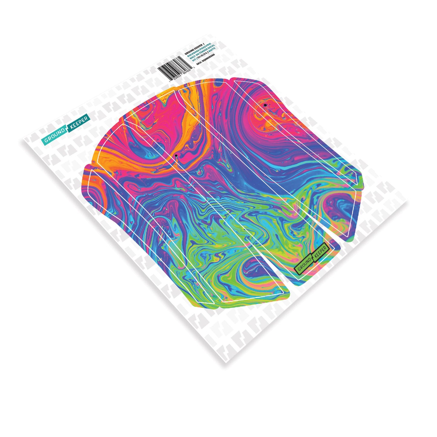 RockShox Bolt-On Pike/Lyrik Fender Decal Kit Oil Slick