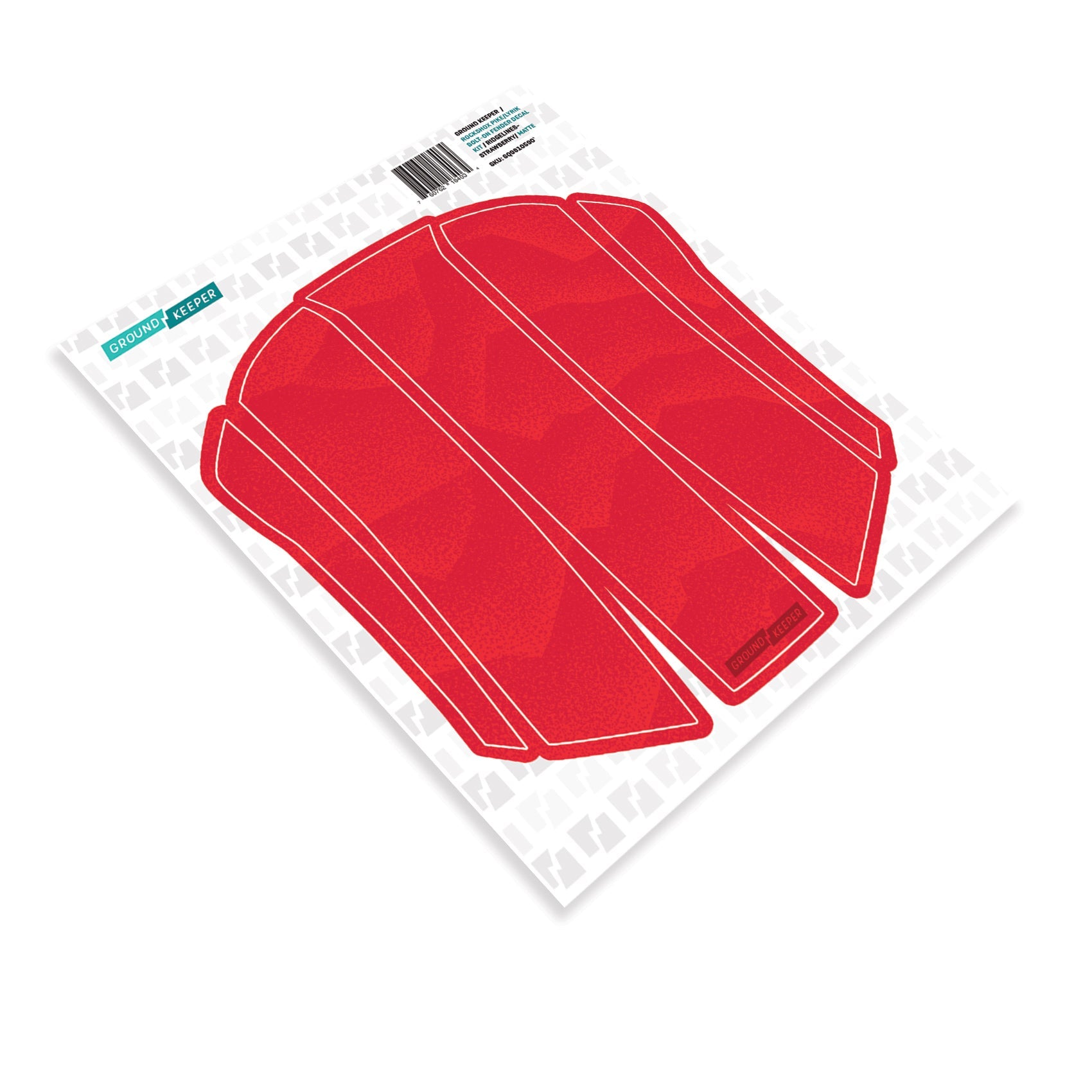 RockShox Bolt-On Pike/Lyrik Fender Decal Kit Ridgelines Strawberry