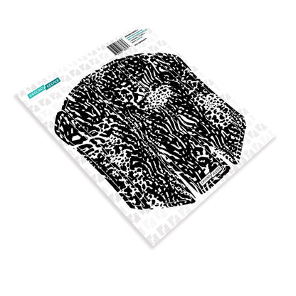 RockShox Bolt-On Pike/Lyrik Fender Decal Kit Untamed Black White