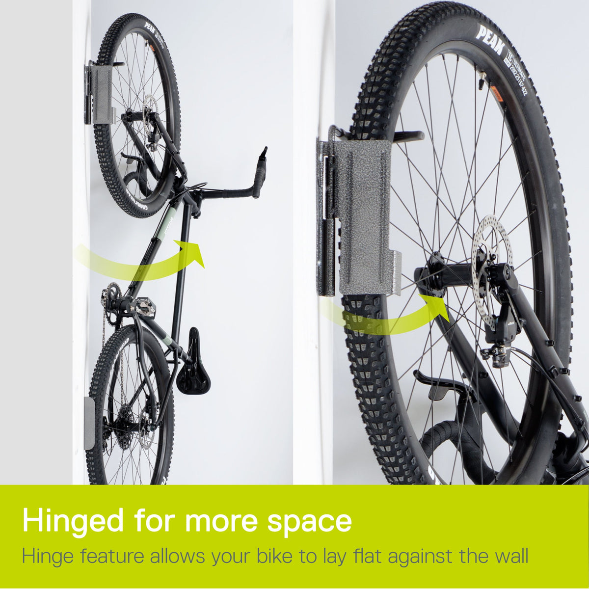 Single Bike Hinge Wall Mount Rack (Copy)