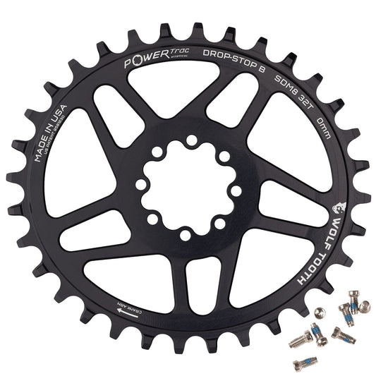 Oval Direct Mount Chainrings for SRAM 8-Bolt Mountain Cranks Drop-Stop B