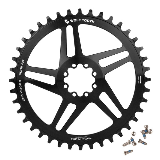 Direct Mount Chainrings for SRAM 8-Bolt Gravel / Road Cranks Drop-Stop B 40T
