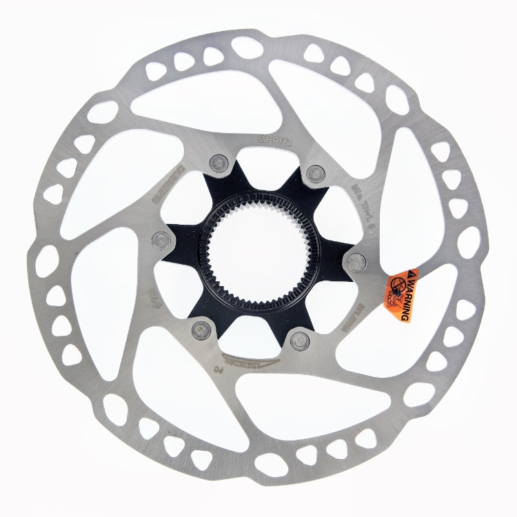 Shimano SM-RT64-S Disc Brake Rotor with External Lockring - 160mm, Center Lock, Silver