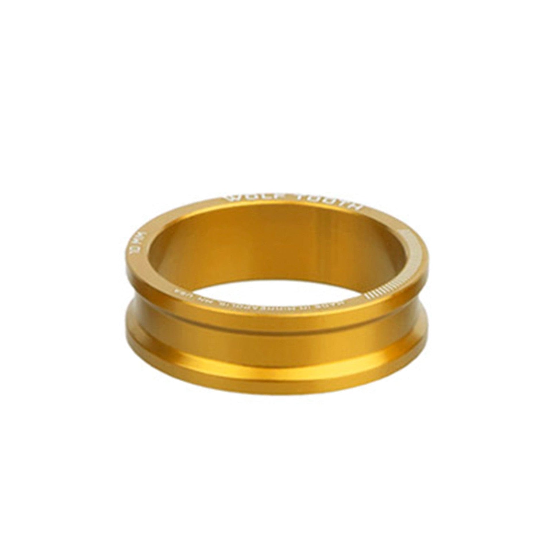 Precision Headset Spacers 10mm Gold
