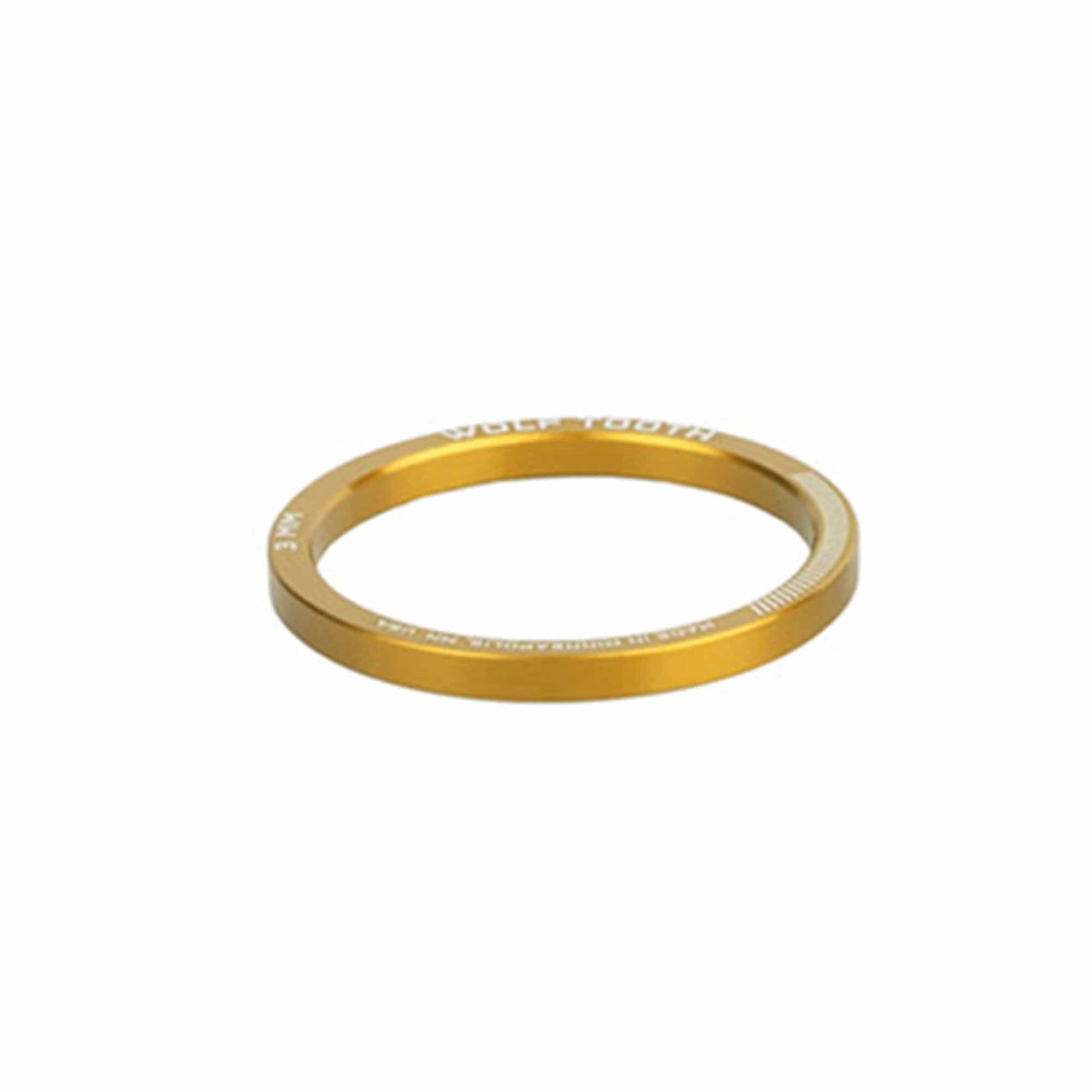 Precision Headset Spacers 3mm Gold