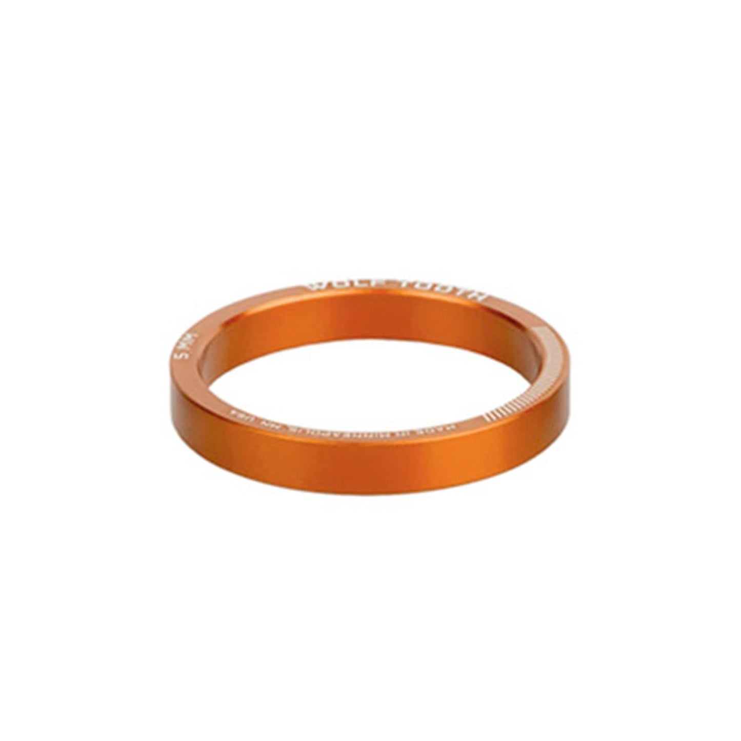 Precision Headset Spacers 5mm Orange