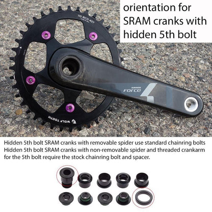 110 BCD Gravel / CX / Road Chainrings - Raw Silver