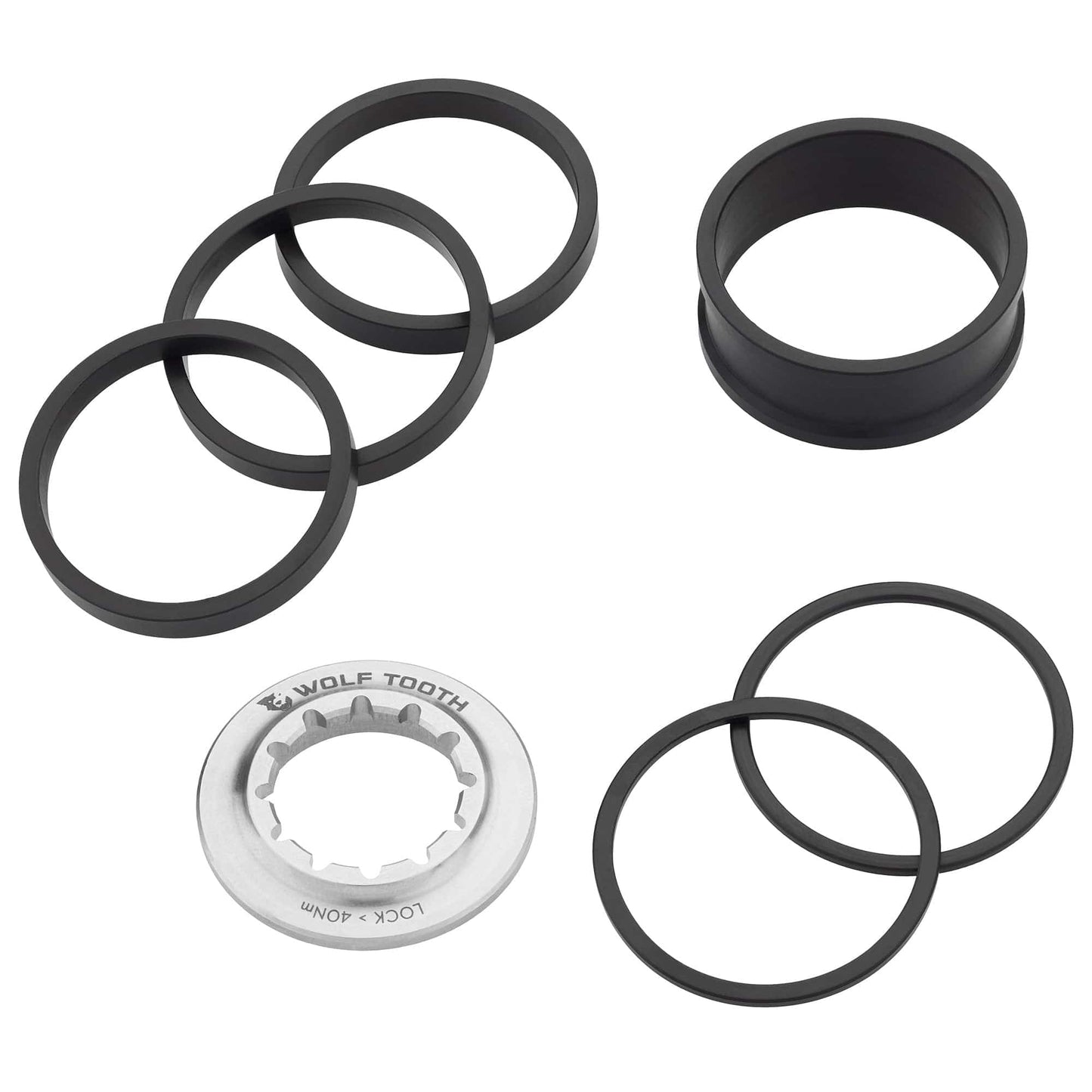 Single Speed Spacer Kit Single Speed Spacer Kit with Lockring