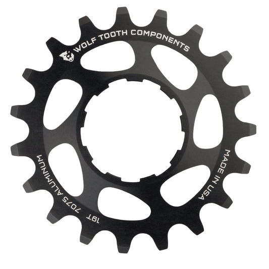 Aluminum Single Speed Cog Black