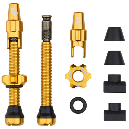 Tubeless Valve Stem Kit for Clik Valve 44mm Gold