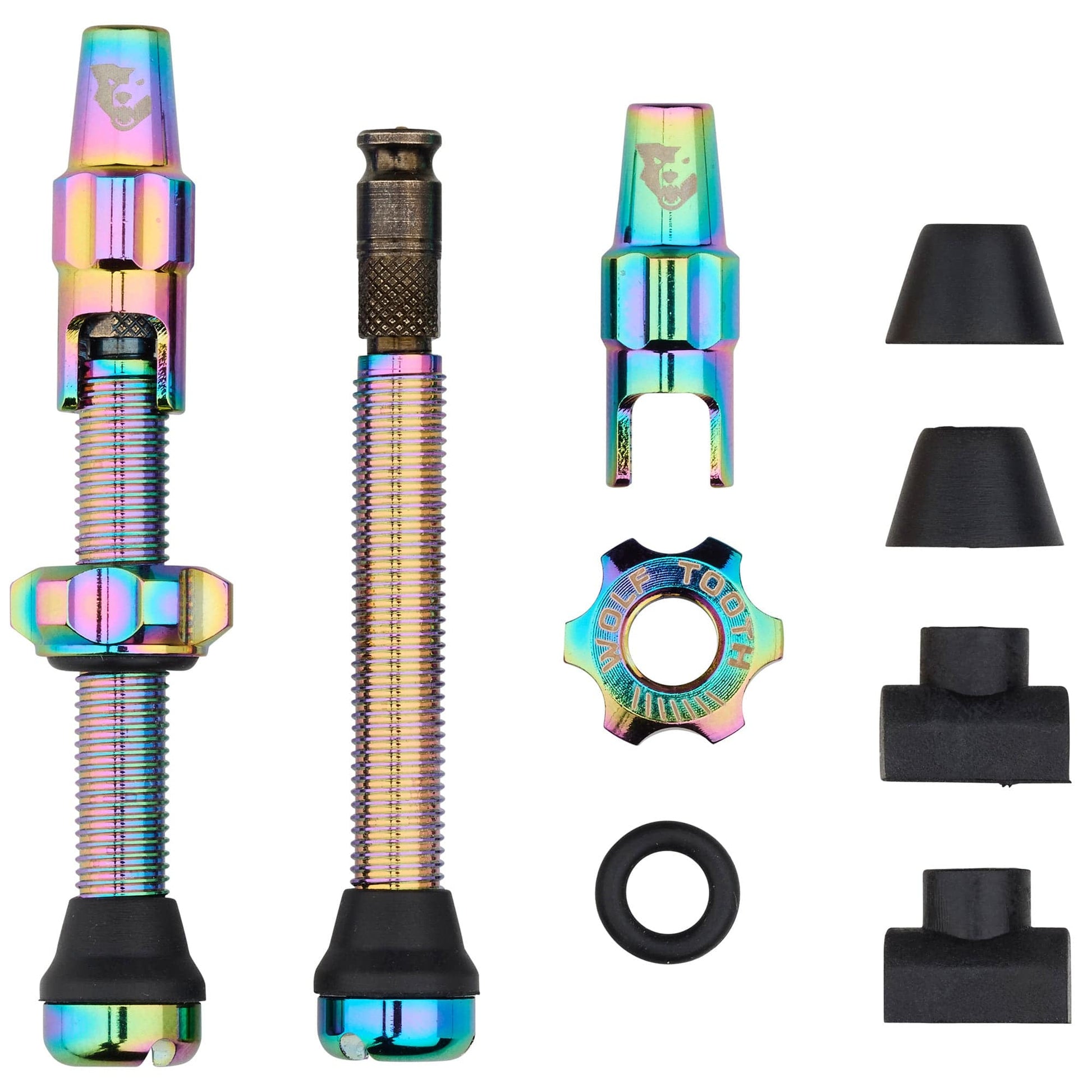Tubeless Valve Stem Kit for Clik Valve 44mm Oil Slick