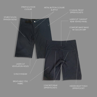 Trail Rambler Short - Cool Black