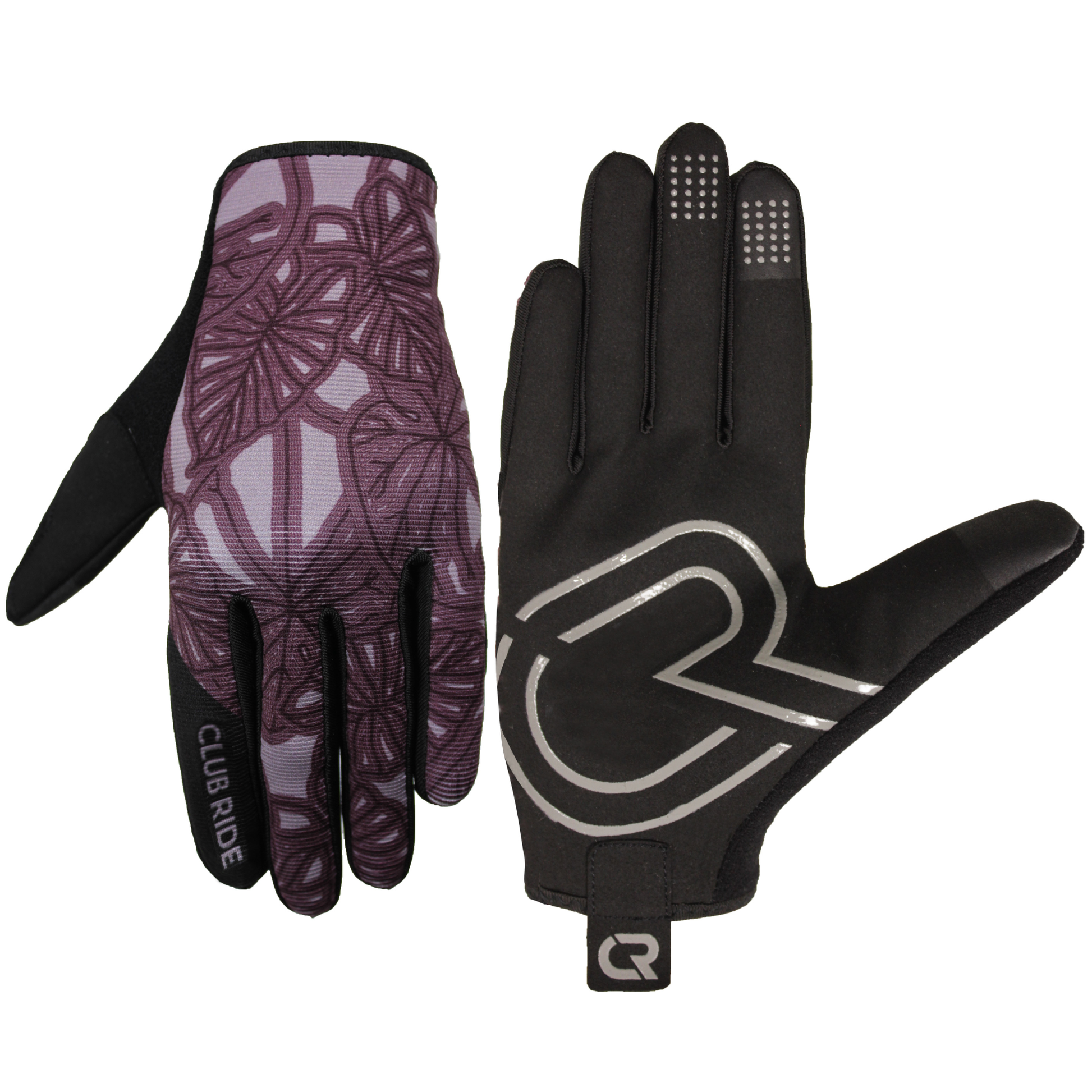 Women's Lady Finger Gloves Raisin Palm