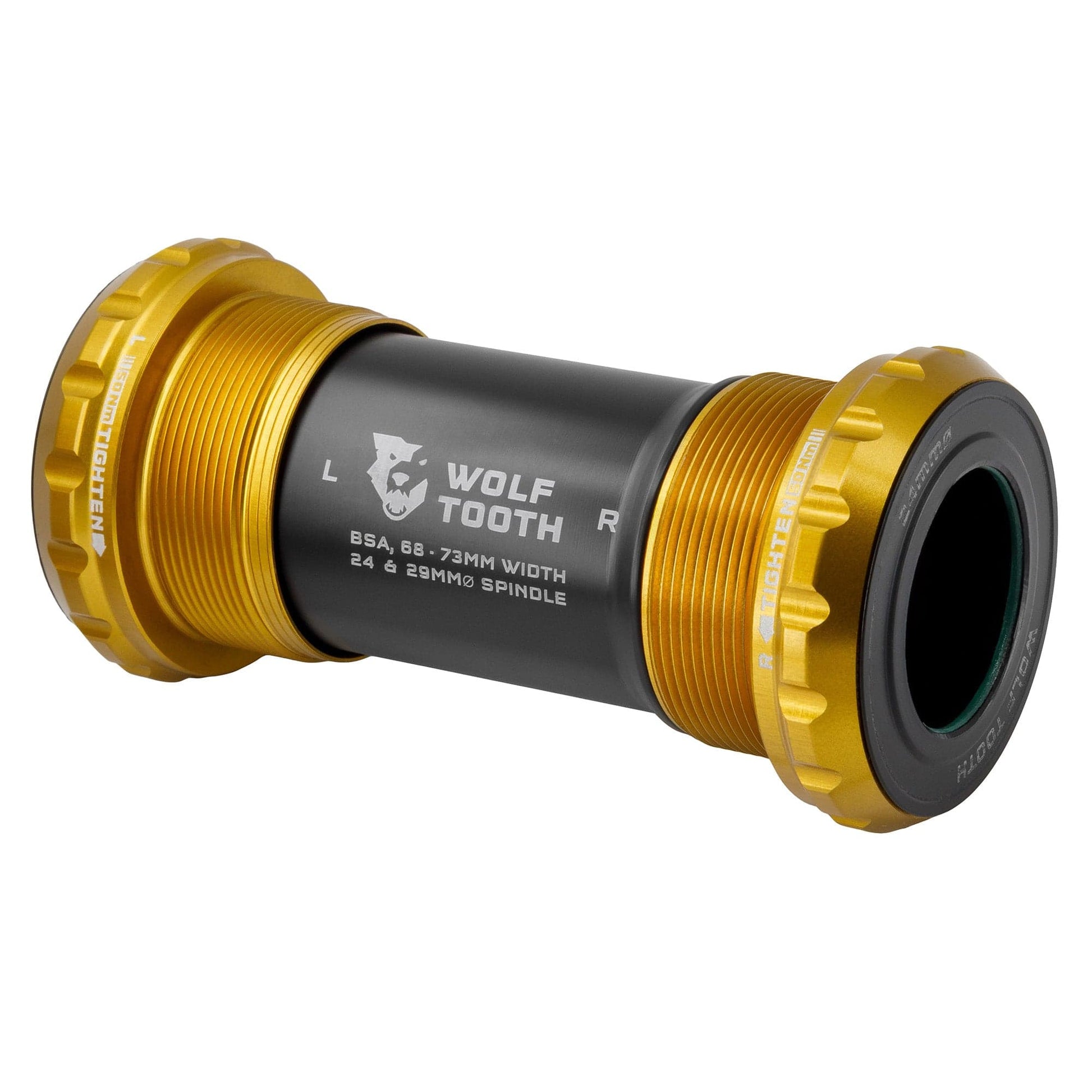 BSA Bottom Bracket 24mm Gold