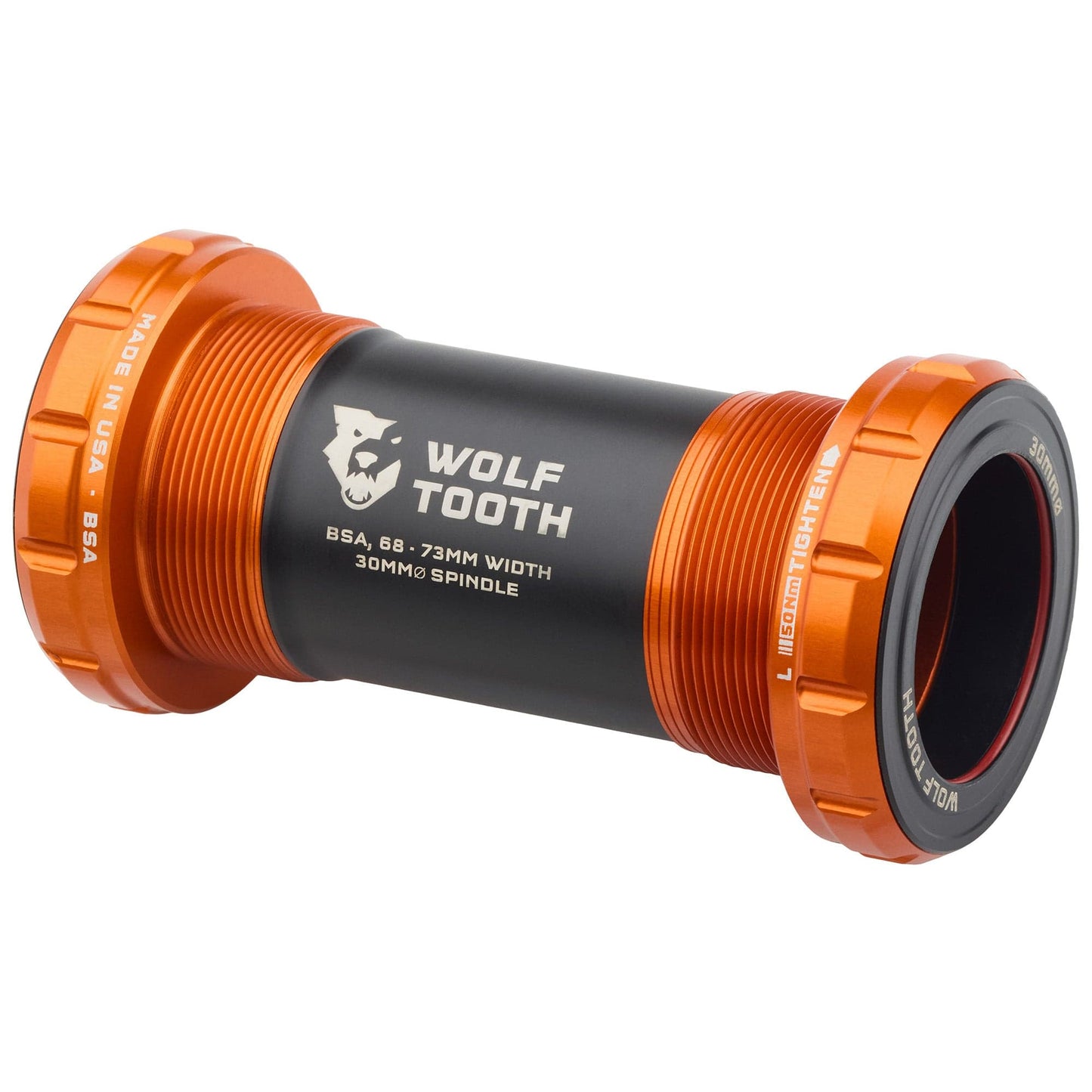 BSA Bottom Bracket 30mm Orange