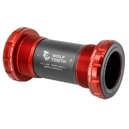 BSA Bottom Bracket 30mm Red
