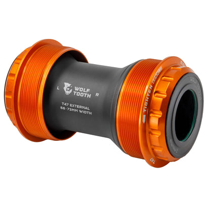 T47 External Bottom Bracket 24mm Orange