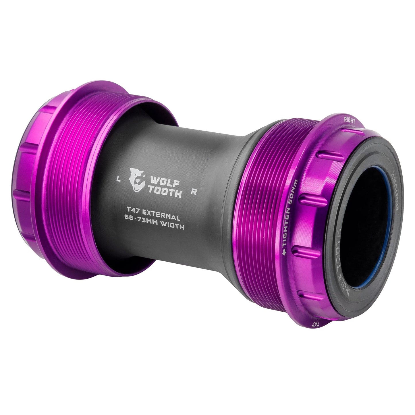 T47 External Bottom Bracket 29mm Ultraviolet Purple