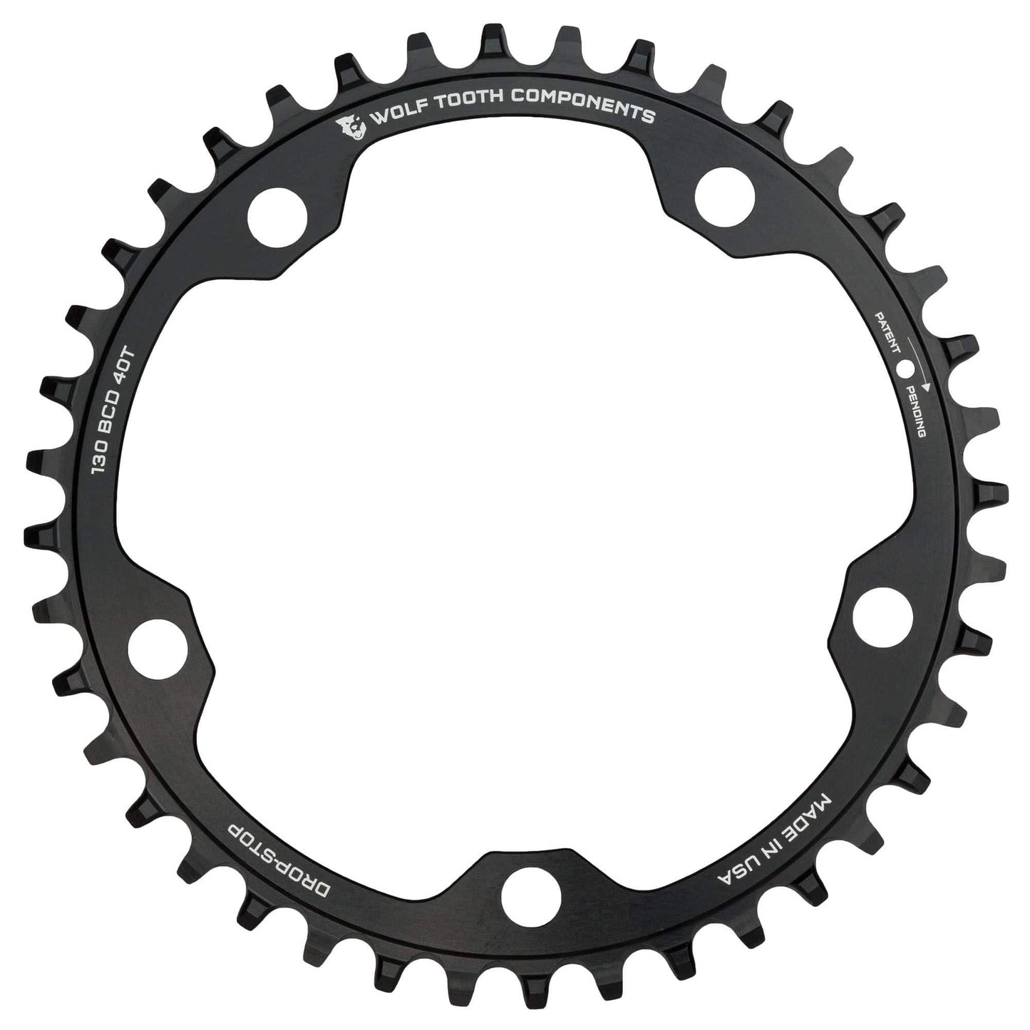 130 BCD Gravel / CX / Road Chainrings 40T Drop-Stop B