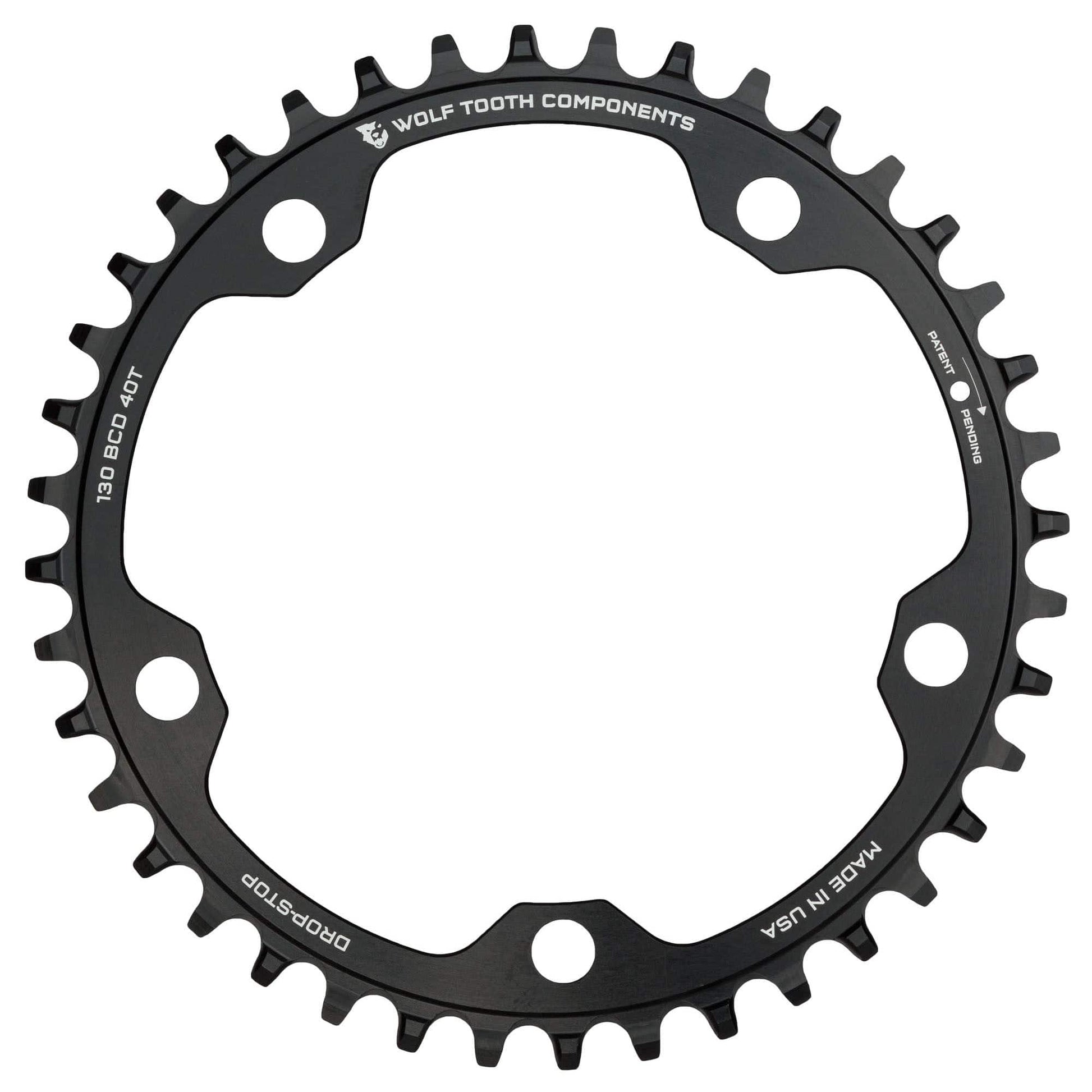 130 BCD Gravel / CX / Road Chainrings 40T Drop-Stop B