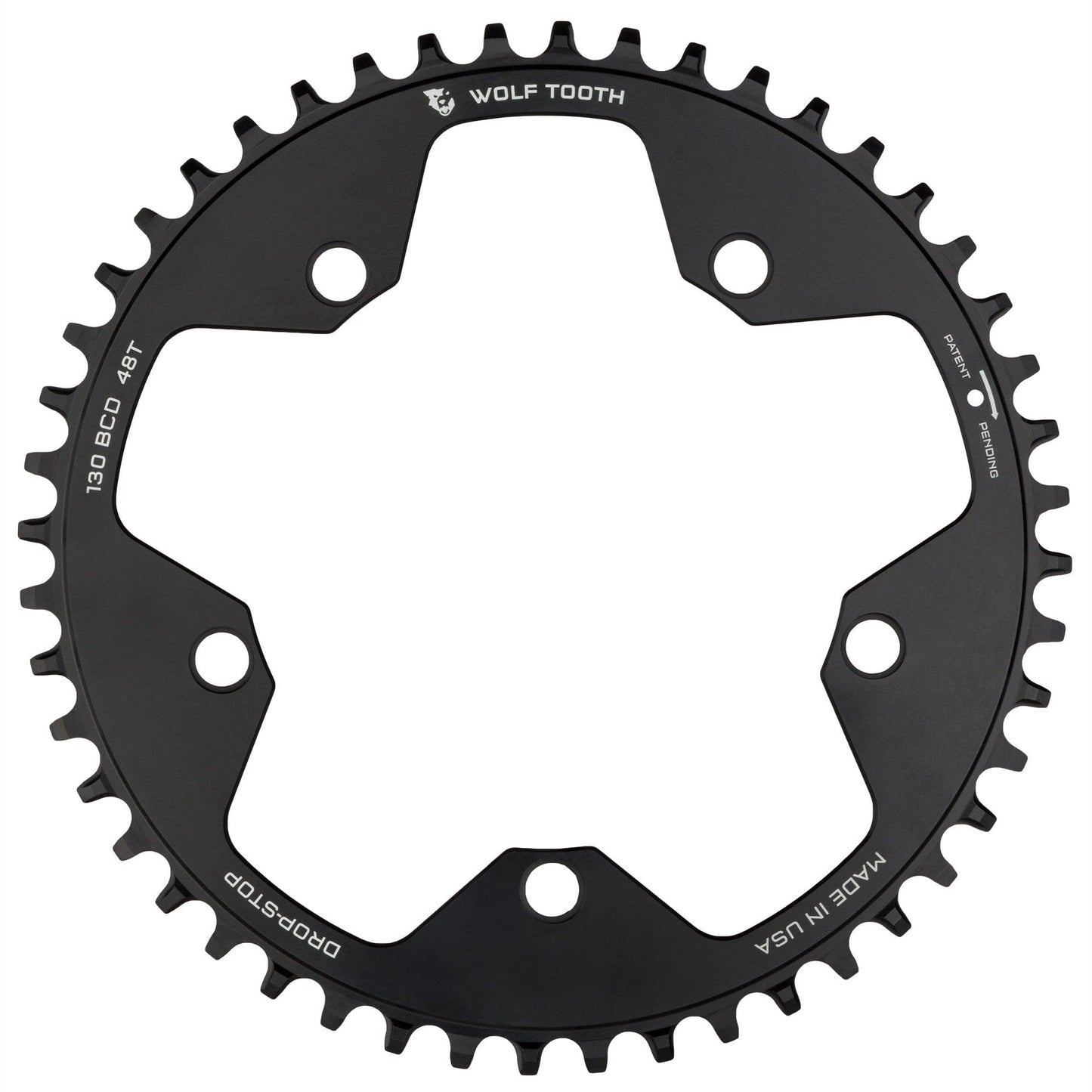 130 BCD Gravel / CX / Road Chainrings 48T Drop-Stop B
