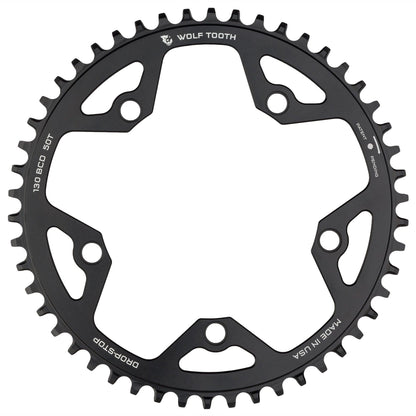 130 BCD Gravel / CX / Road Chainrings 50T Drop-Stop B