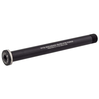 Front Axle for RockShox Suspension Forks and Fat Forks 110mm Boost Black