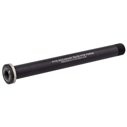 Front Axle for RockShox Suspension Forks and Fat Forks 110mm Boost Black