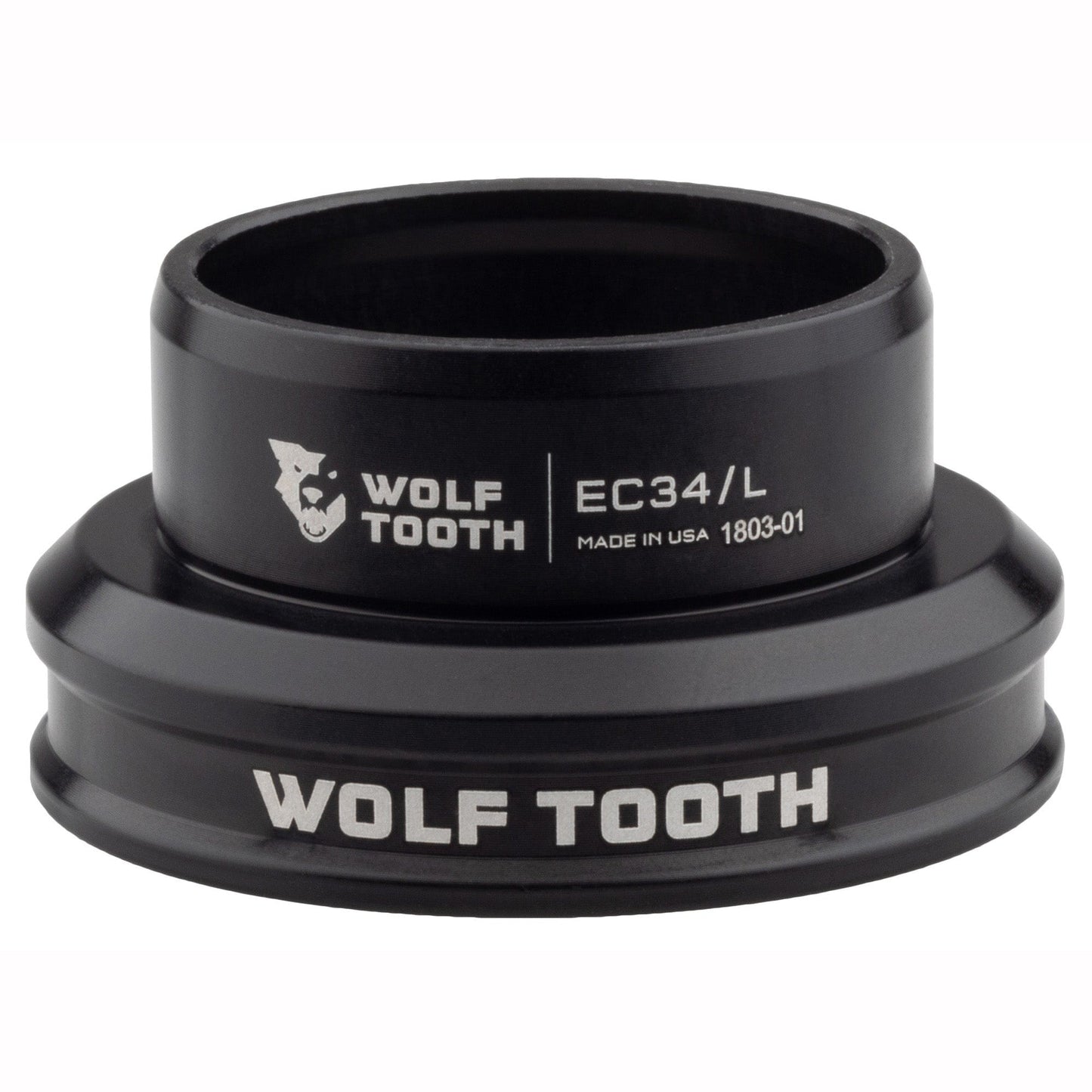 Wolf Tooth Premium EC Headsets - External Cup Lower EC34 30 Black