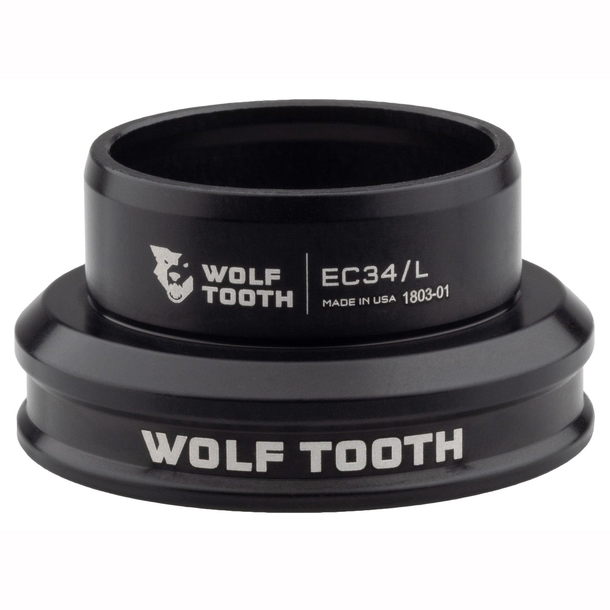 Wolf Tooth Premium EC Headsets - External Cup Lower EC34 30 Black