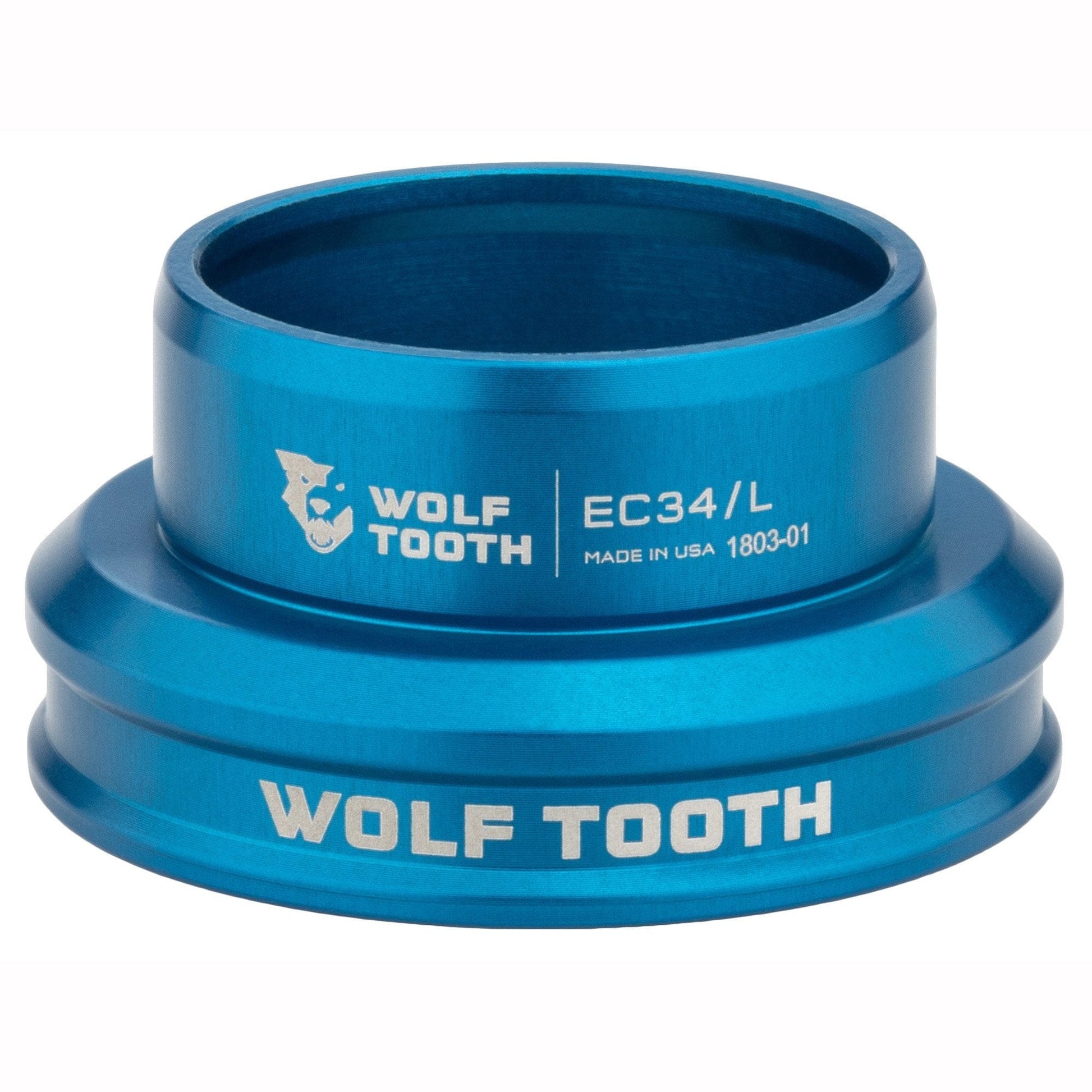 Wolf Tooth Premium EC Headsets - External Cup Lower EC34 30 Blue