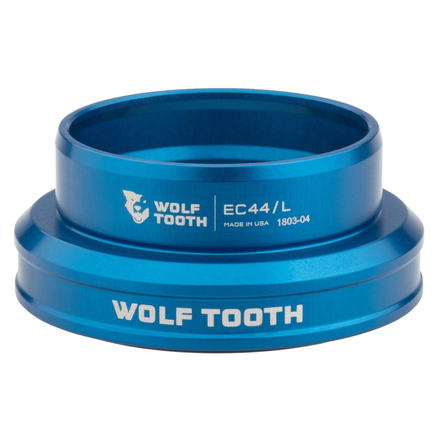 Wolf Tooth Performance EC Headsets - External Cup Lower EC44 40 Blue