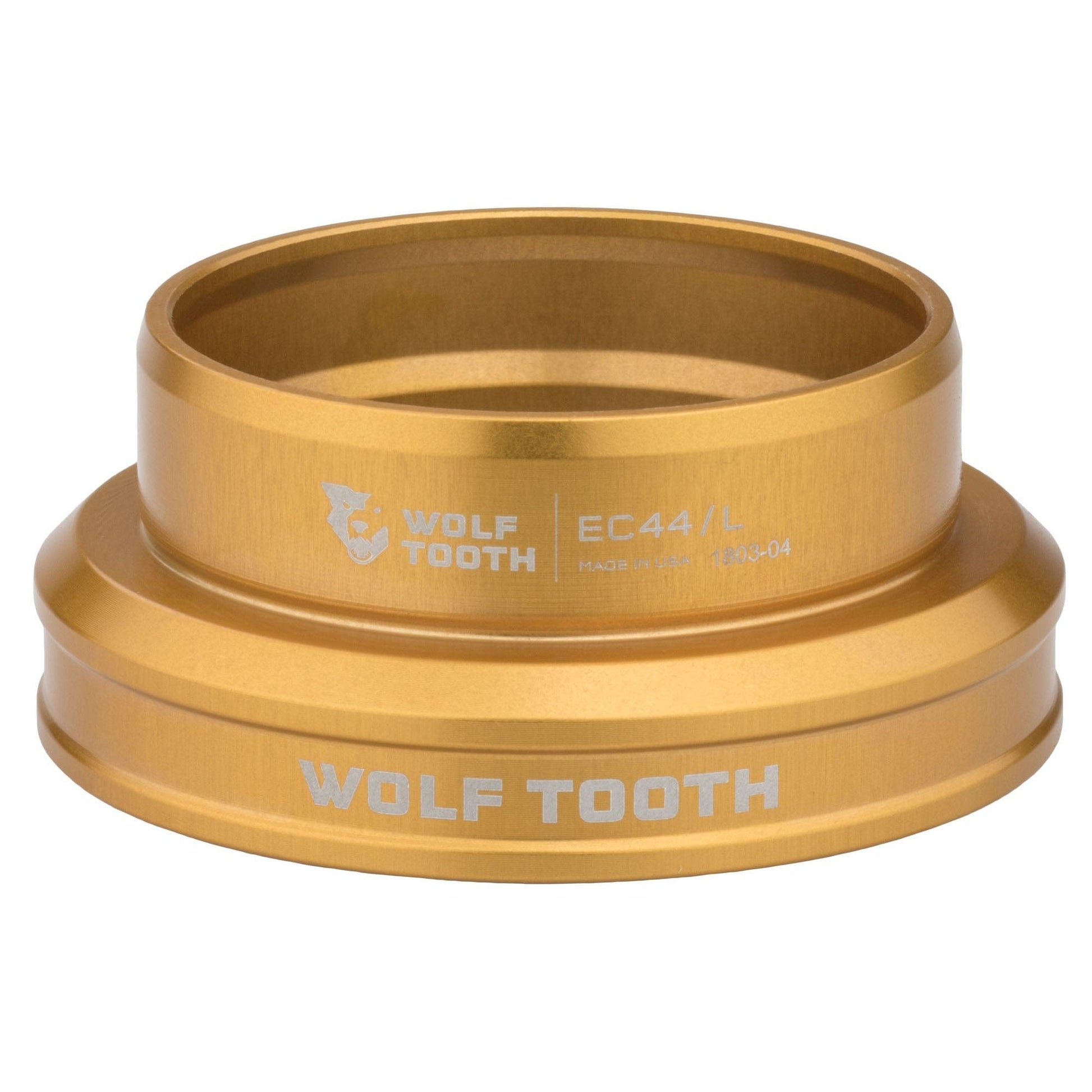Wolf Tooth Performance EC Headsets - External Cup Lower EC44 40 Gold