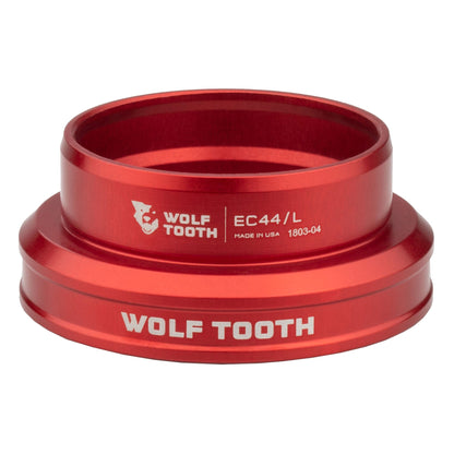 Wolf Tooth Performance EC Headsets - External Cup Lower EC44 40 Red