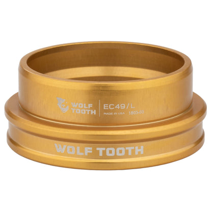 Wolf Tooth Performance EC Headsets - External Cup Lower EC49 40 Gold