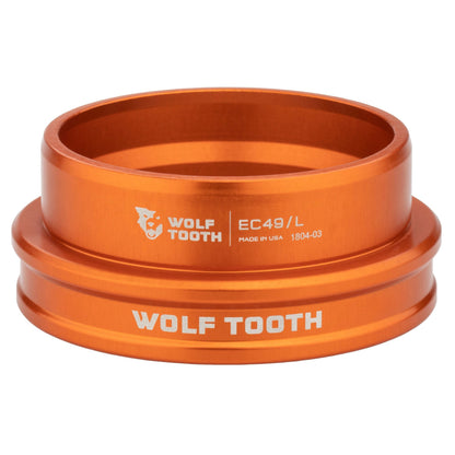 Wolf Tooth Performance EC Headsets - External Cup Lower EC49 40 Orange