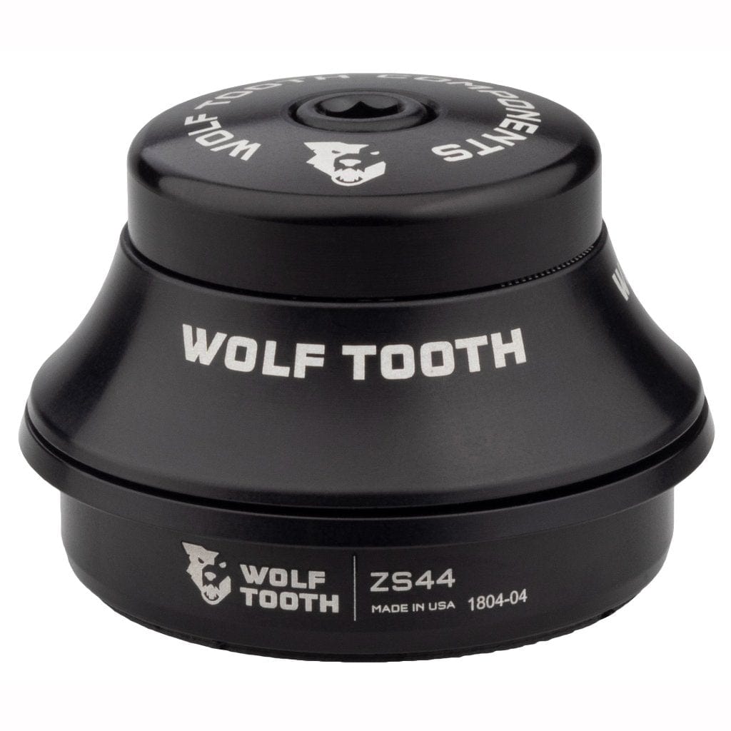 Wolf Tooth Premium ZS Headsets - Zero Stack Upper ZS44 28.6 15mm Stack Black