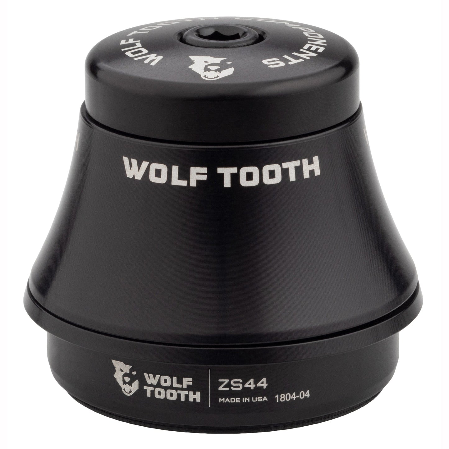 Wolf Tooth Premium ZS Headsets - Zero Stack Upper ZS44 28.6 25mm Stack Black