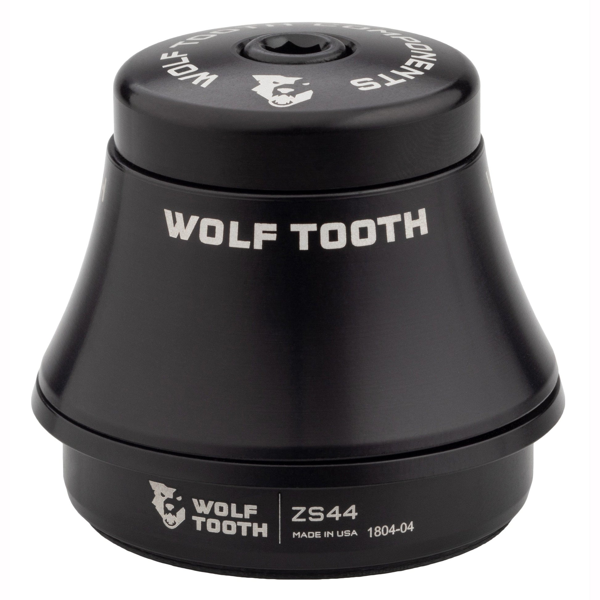 Wolf Tooth Premium ZS Headsets - Zero Stack Upper ZS44 28.6 25mm Stack Black