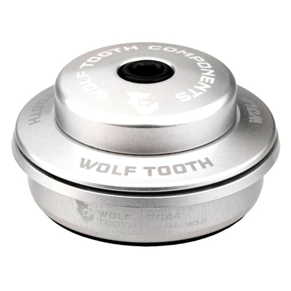 Wolf Tooth Performance ZS Headsets - Zero Stack Upper ZS44 28.6 6mm Stack Raw Silver