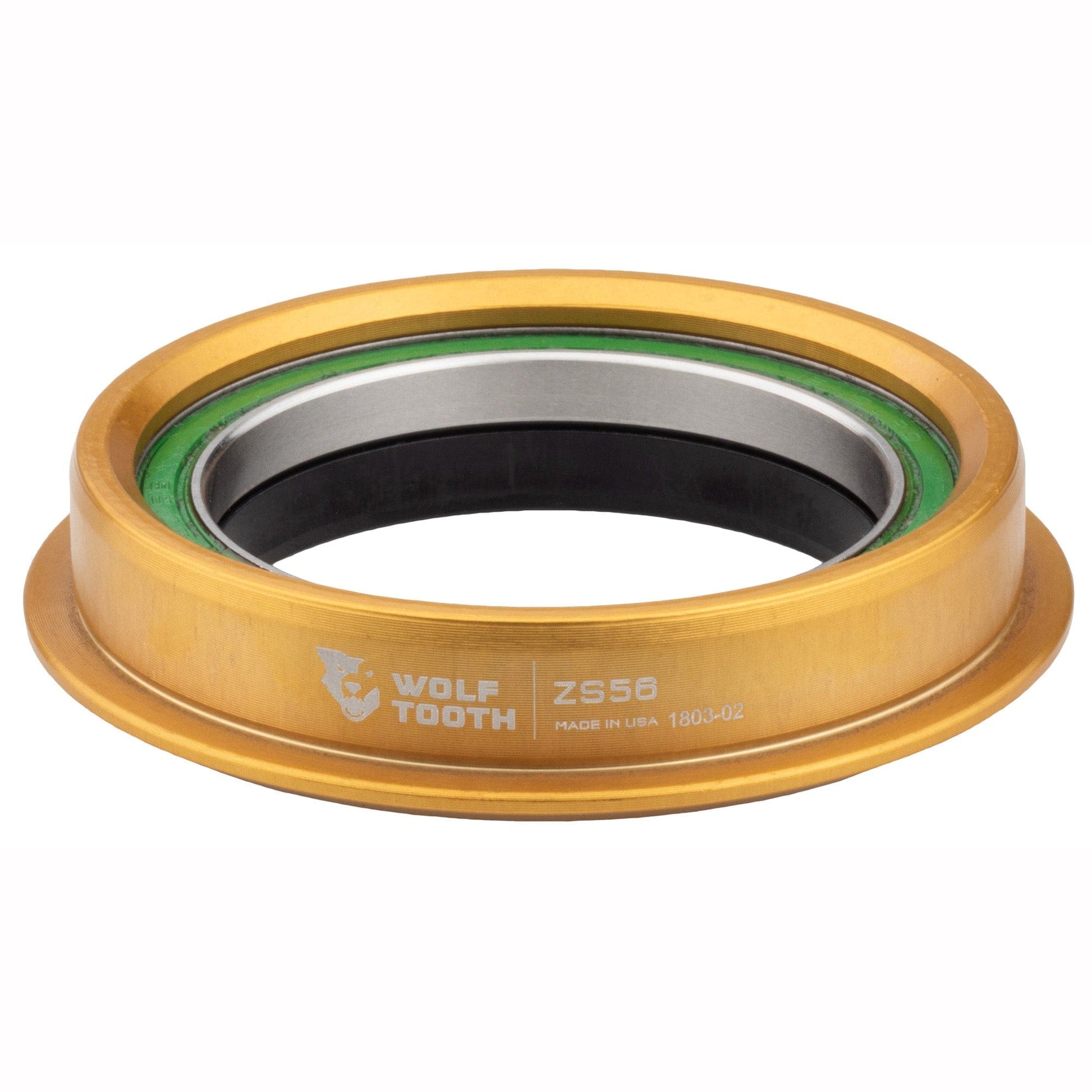 Wolf Tooth Premium ZS Headsets - Zero Stack Lower ZS56 40 Gold