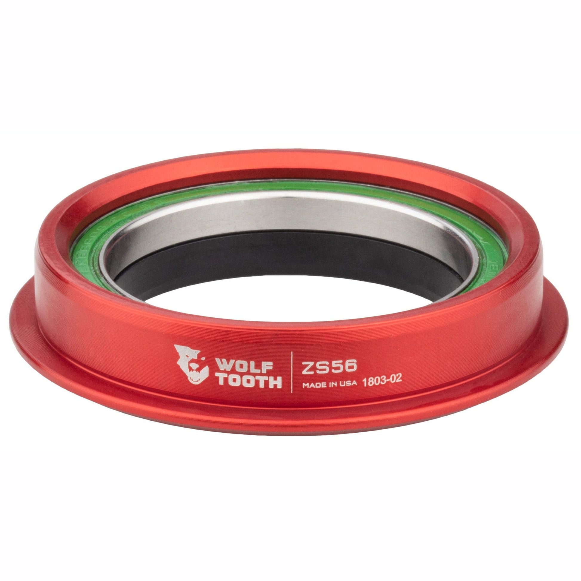 Wolf Tooth Premium ZS Headsets - Zero Stack Lower ZS56 40 Red