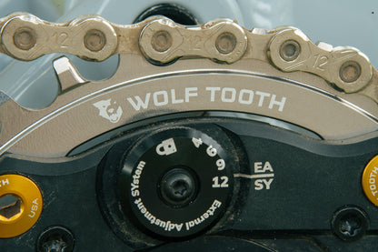 104 BCD Chainrings - Raw Silver