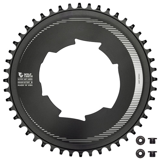 Aero 107 BCD Chainrings for SRAM Drop-Stop B 48T